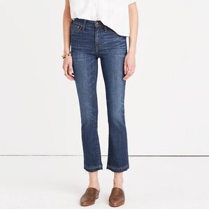 Madewell Cali Demi-Boot Jeans in Mitchell Wash